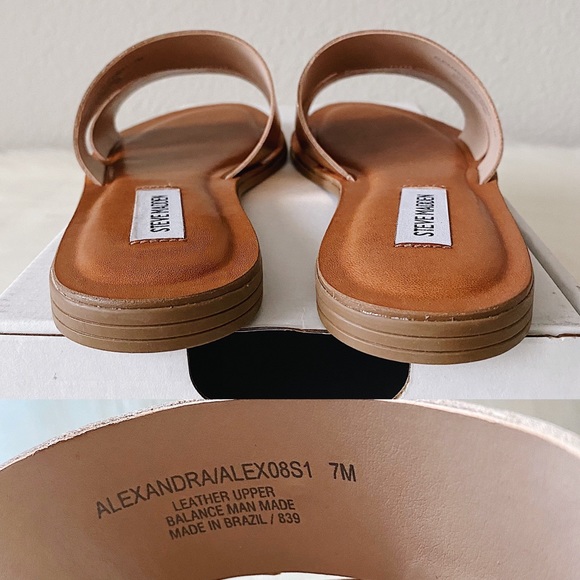✨New STEVE MADDEN Alexandra Slides Rose Gold - Picture 7 of 8